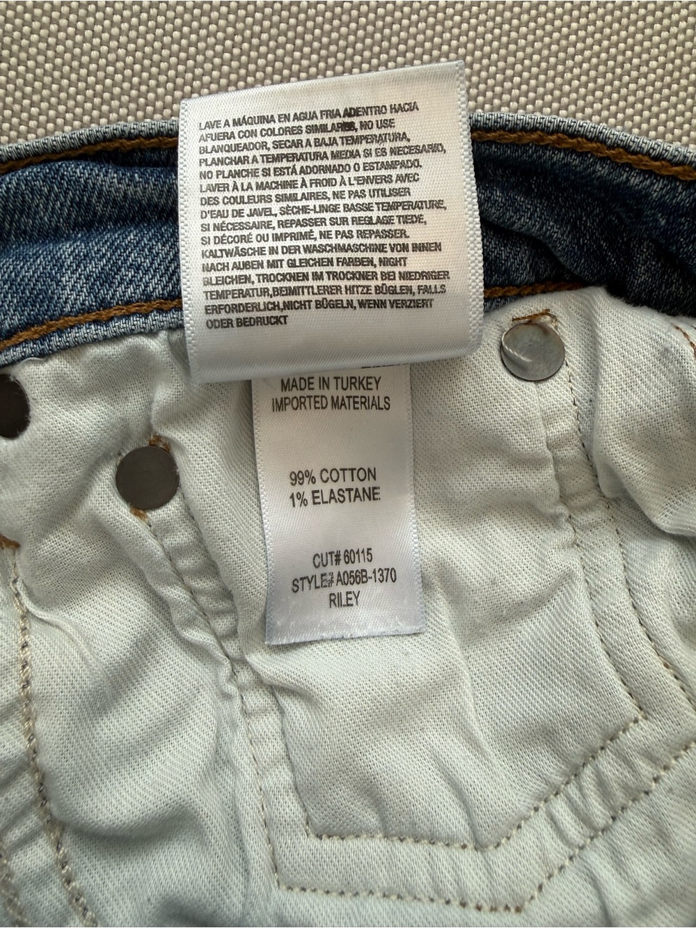 Women’s Agolde Riley High Rise Straight Crop - Picture 6 of 6